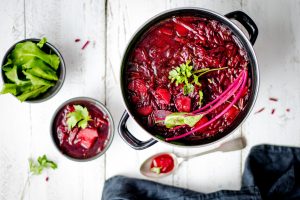 Bowl of Beetroot Soup